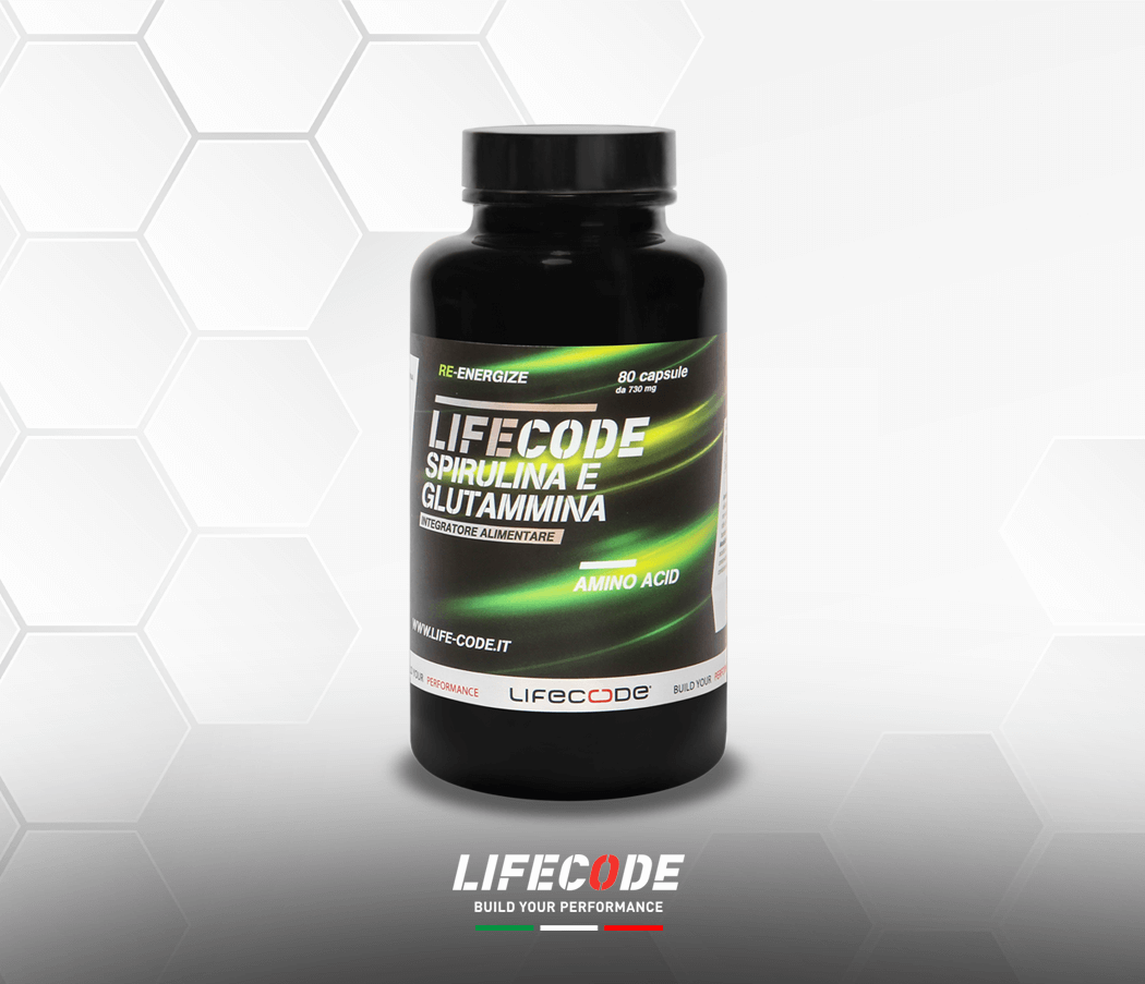 LifeCode SPIRULINA E GLUTAMMINA