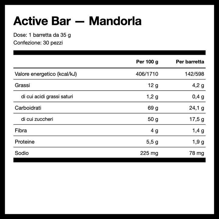 Active Bar 30 pz