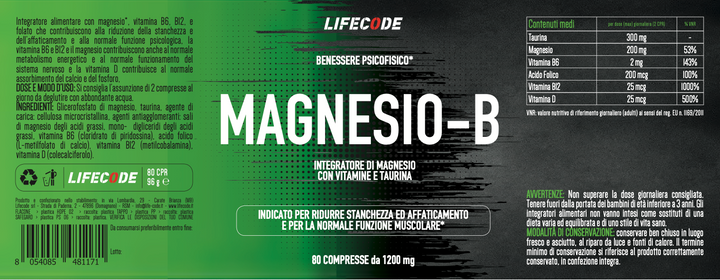 MAGNESIO - B