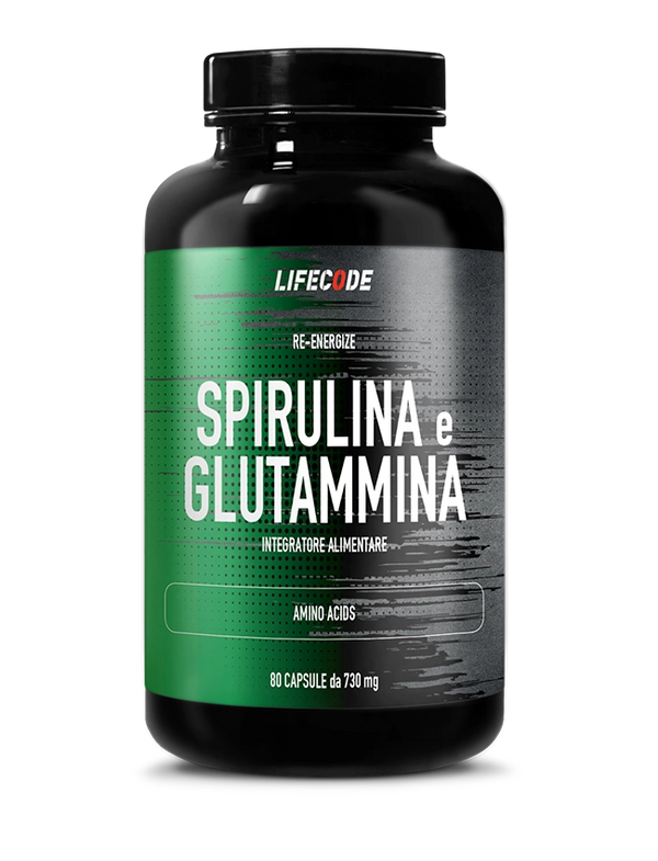 Spirulina e Glutammina
