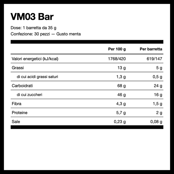 VM03 Bar 30 pz